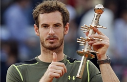 Dễ dàng đánh bại Nadal, Murray vô địch Madrid Masters